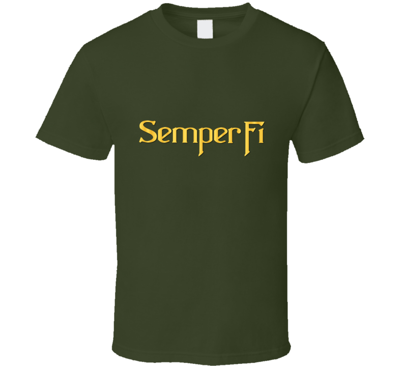 Usmc - Semper Fi - T-shirt