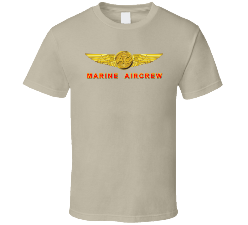 Usmc - Marine Aircrew Badge T-shirt