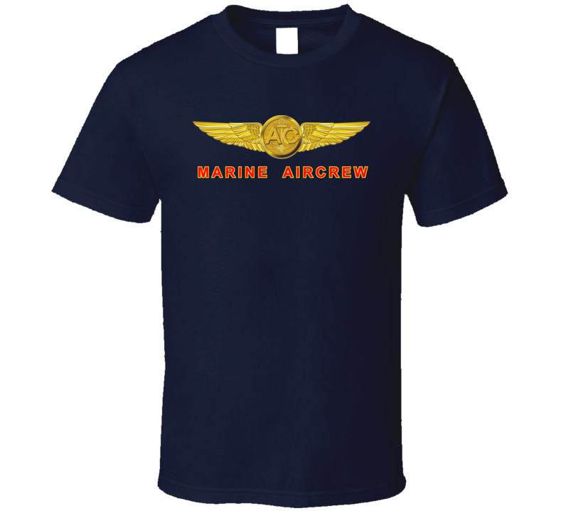 Usmc - Marine Aircrew Badge T-shirt