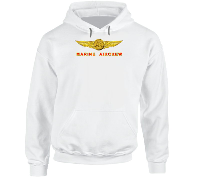 Usmc - Marine Aircrew Badge Hoodie