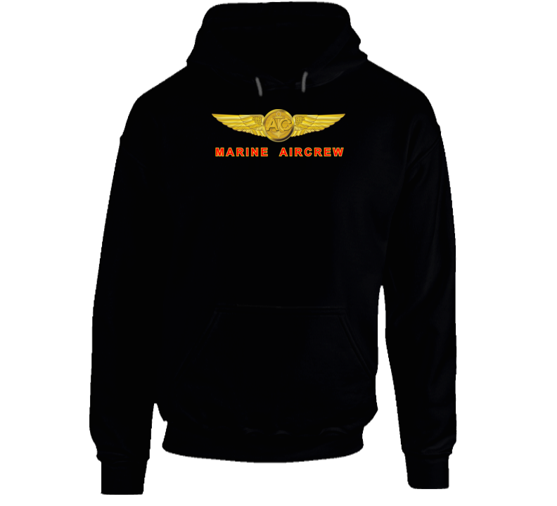 Usmc - Marine Aircrew Badge Hoodie