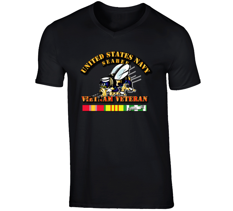 Navy - Seabee - Vietnam Veteran - V2 T Shirt