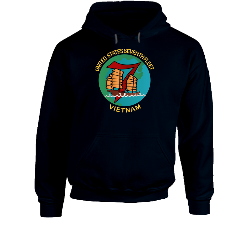 Navy - United States Seventh Fleet - Vietnam V1 Hoodie