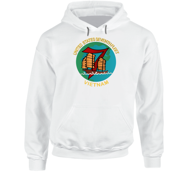 Navy - United States Seventh Fleet - Vietnam V1 Hoodie