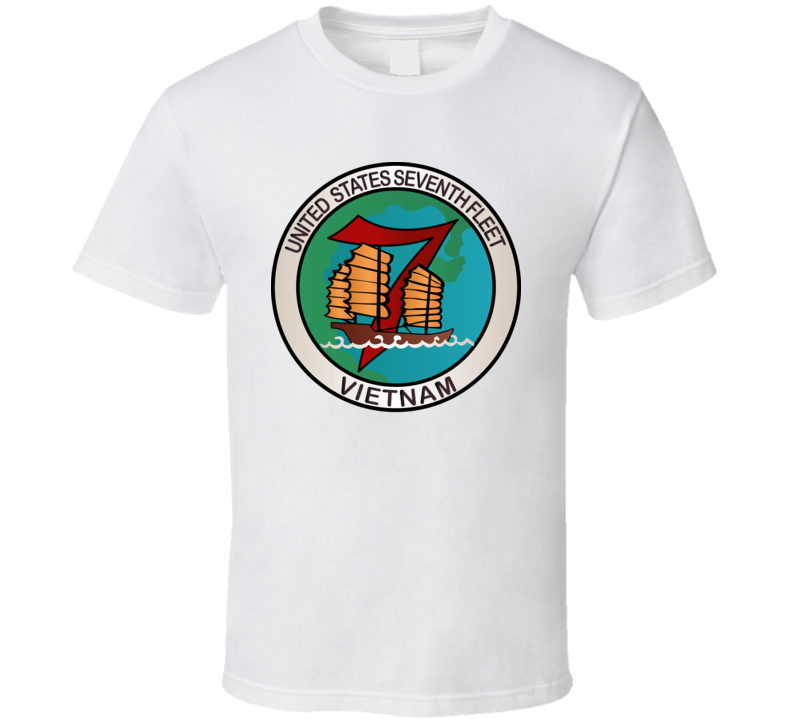 Navy - United States Seventh Fleet - Vietnam T-shirt