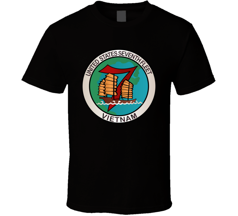 Navy - United States Seventh Fleet - Vietnam T-shirt