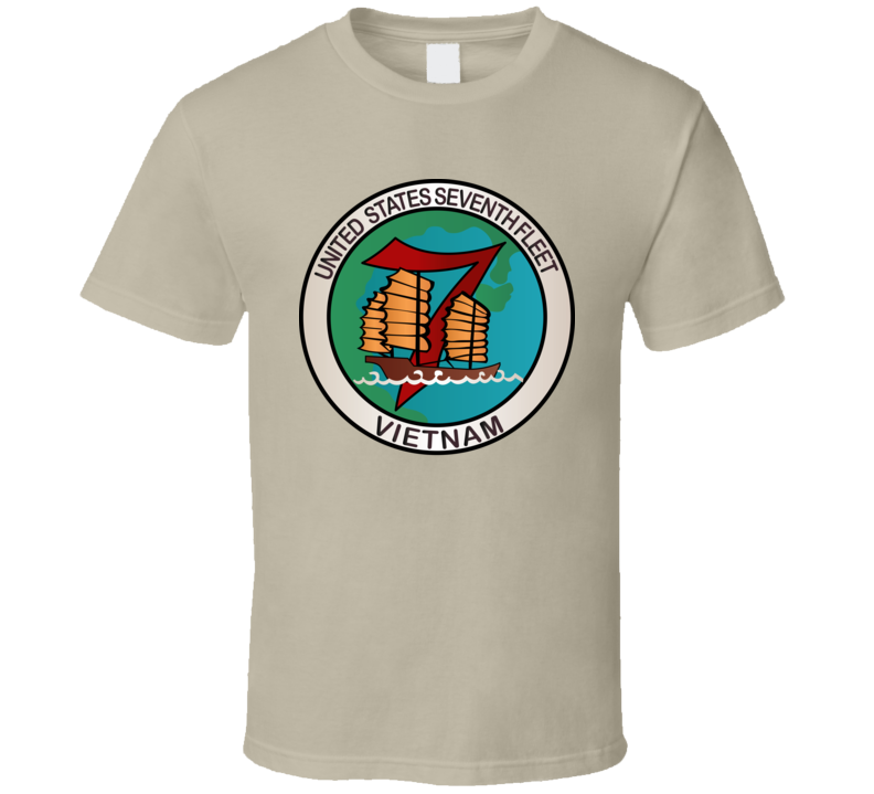 Navy - United States Seventh Fleet - Vietnam T-shirt