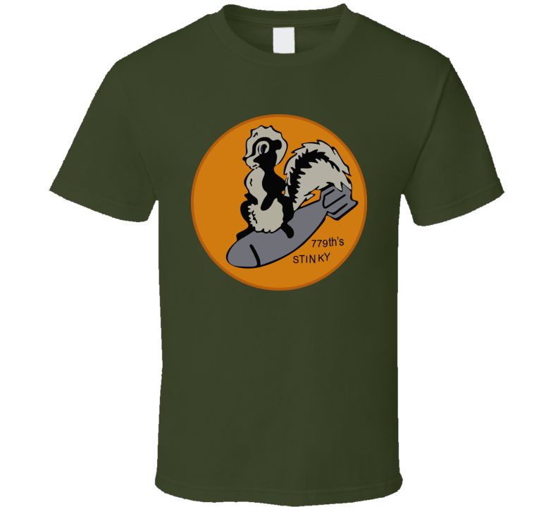 Aac - 779th Bomb Squadron - 464th Bg - Wwii Wo Txt T-shirt