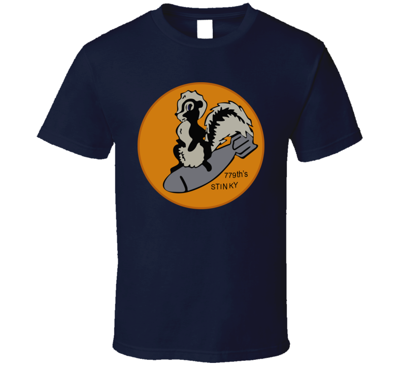 Aac - 779th Bomb Squadron - 464th Bg - Wwii Wo Txt T-shirt