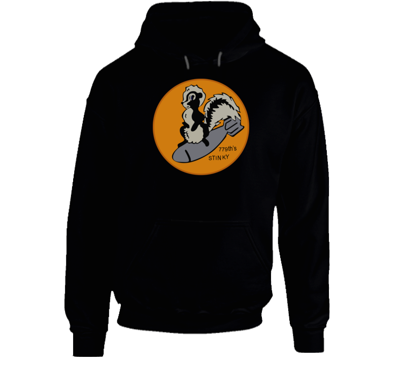 Aac - 779th Bomb Squadron - 464th Bg - Wwii Wo Txt Hoodie