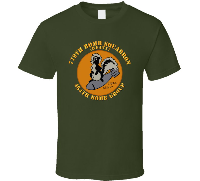 Aac - 779th Bomb Squadron - 464th Bg - Wwii T-shirt