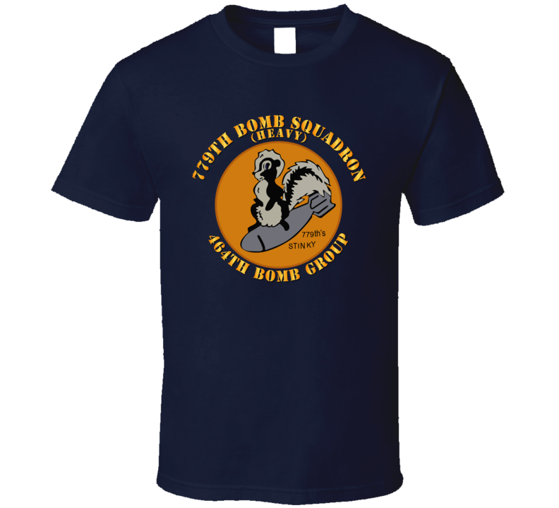 Aac - 779th Bomb Squadron - 464th Bg - Wwii T-shirt