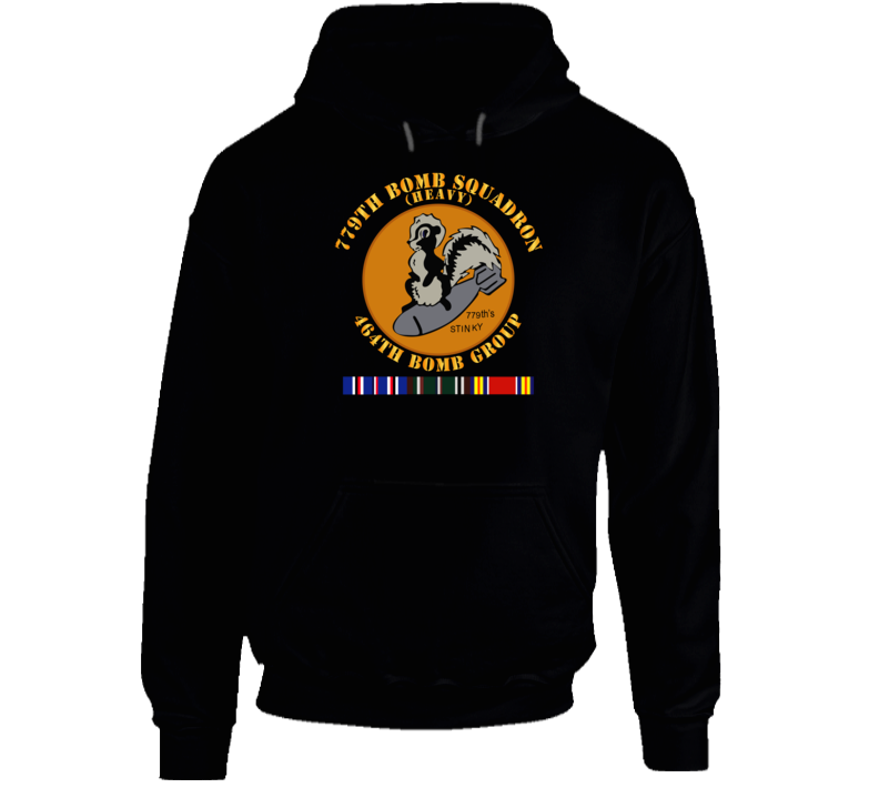 Aac - 779th Bomb Squadron - 464th Bg - Wwii W Svc Hoodie