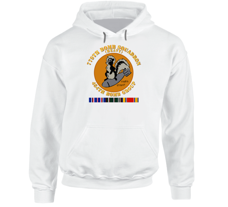 Aac - 779th Bomb Squadron - 464th Bg - Wwii W Svc Hoodie