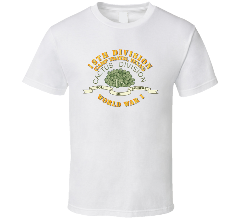 Army - 18th Division - Wwi - T-shirt