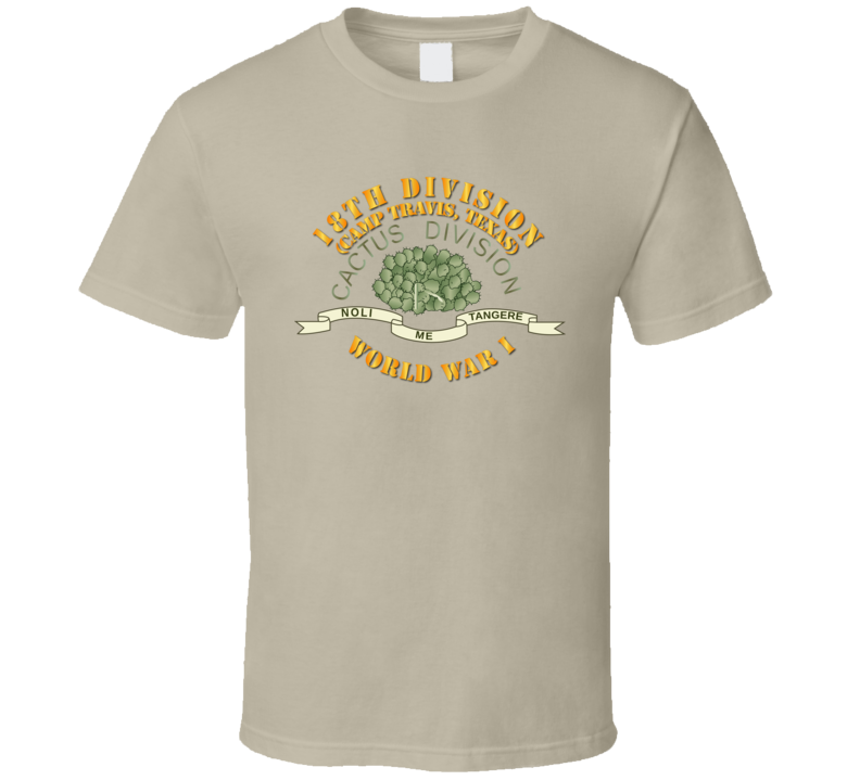 Army - 18th Division - Wwi - T-shirt