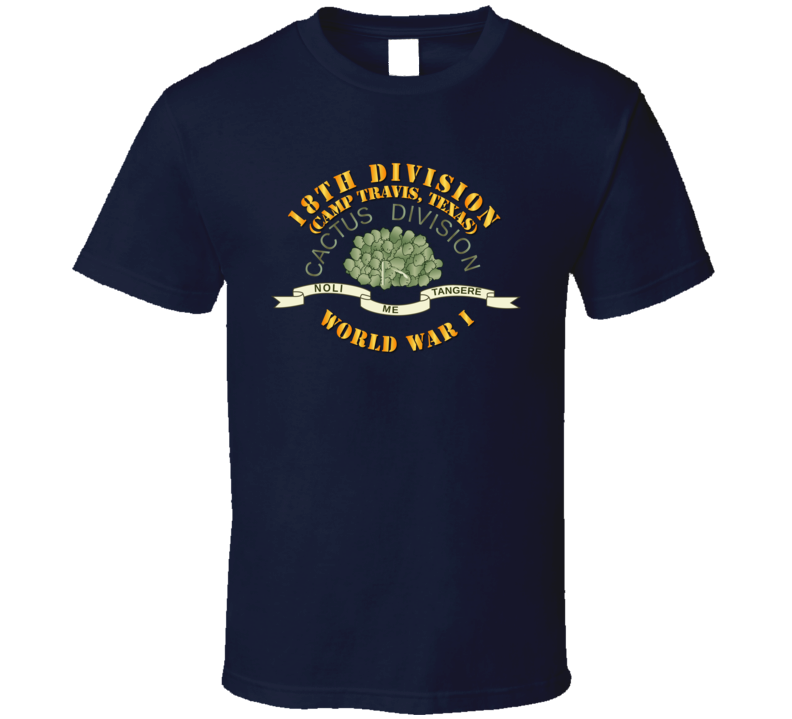 Army - 18th Division - Wwi - T-shirt