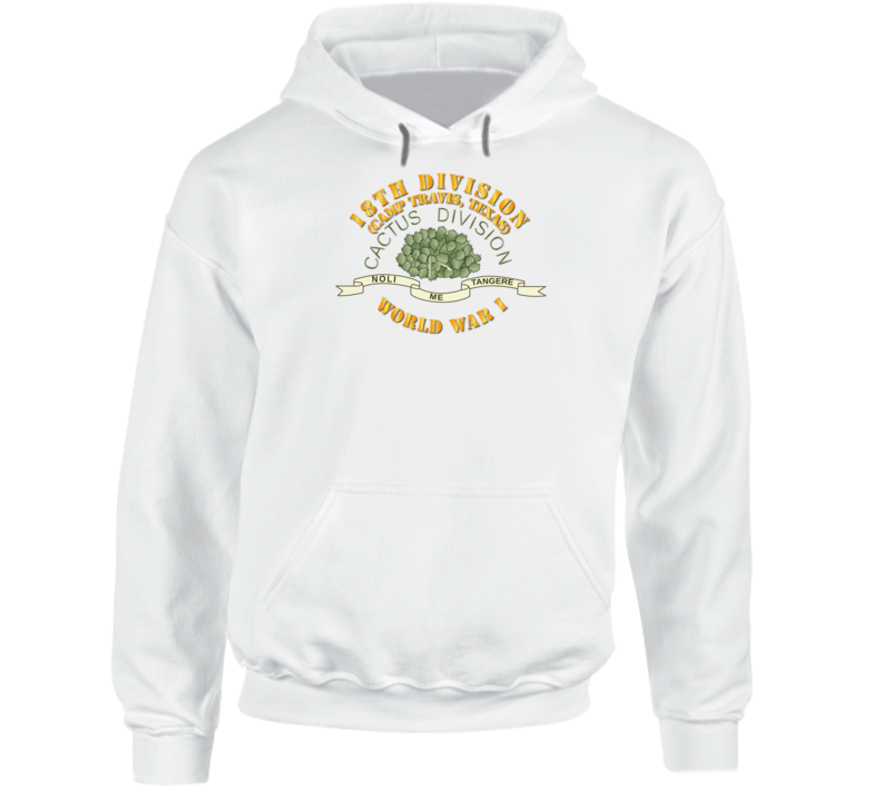 Army - 18th Division - Wwi - Hoodie