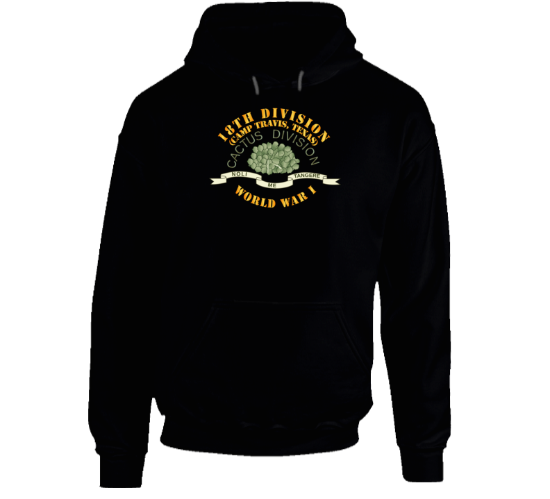 Army - 18th Division - Wwi - Hoodie
