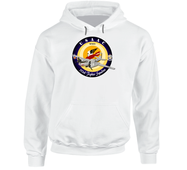 Aac - 552nd Fighter-bomber Squadron Wwii - Hoodie