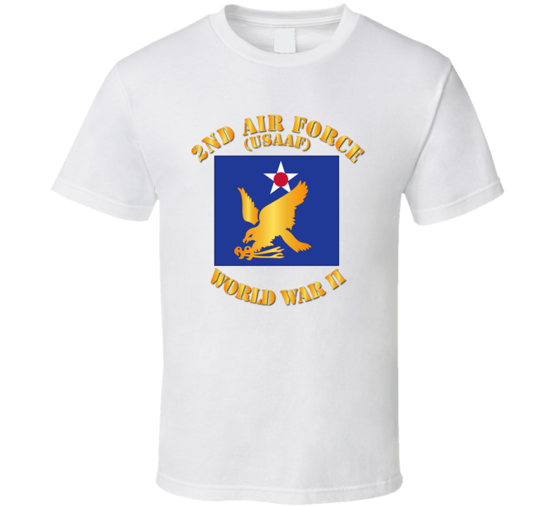 Aac - 2nd Air Force T Shirt