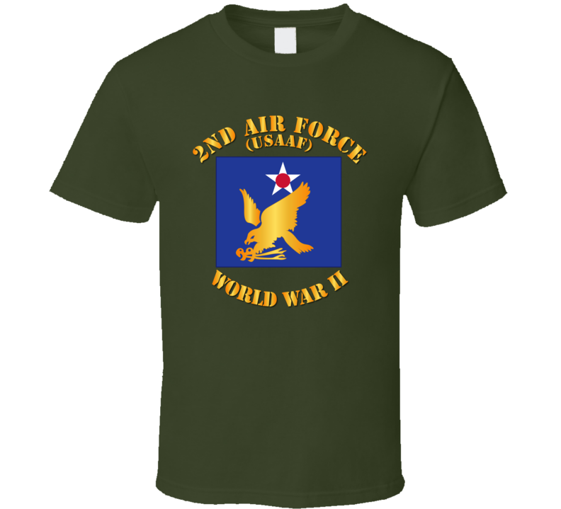 Aac - 2nd Air Force T Shirt