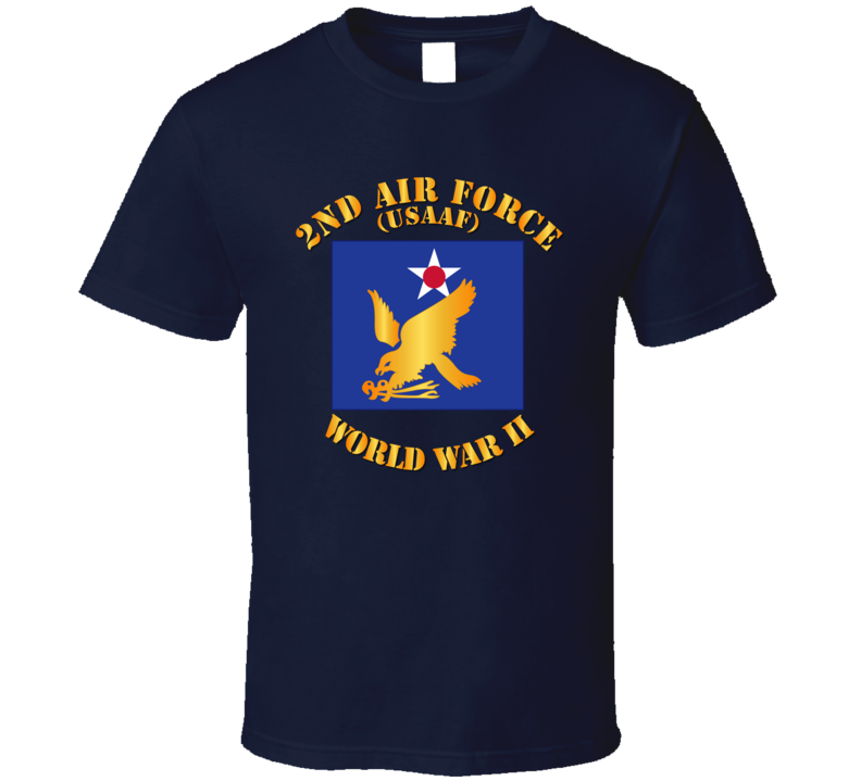Aac - 2nd Air Force T Shirt