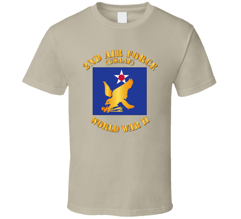 Aac - 2nd Air Force T Shirt