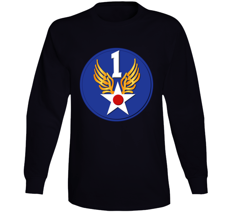 Aac - 1st Air Force Wo Txt Long Sleeve