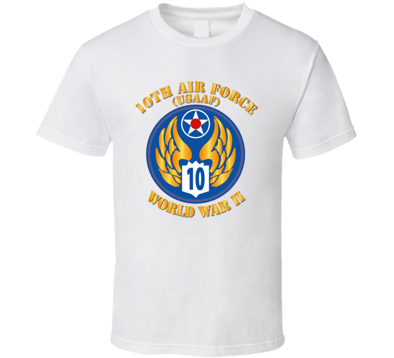 Aac - 10th Air Force T Shirt