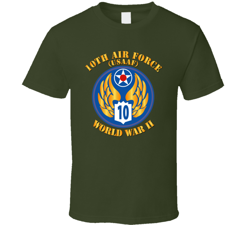 Aac - 10th Air Force T Shirt