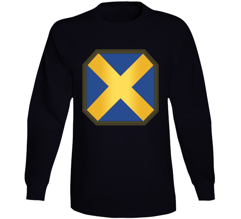 Army - 14th Infantry Division - Phantom - Wwii Wo Txt Long Sleeve
