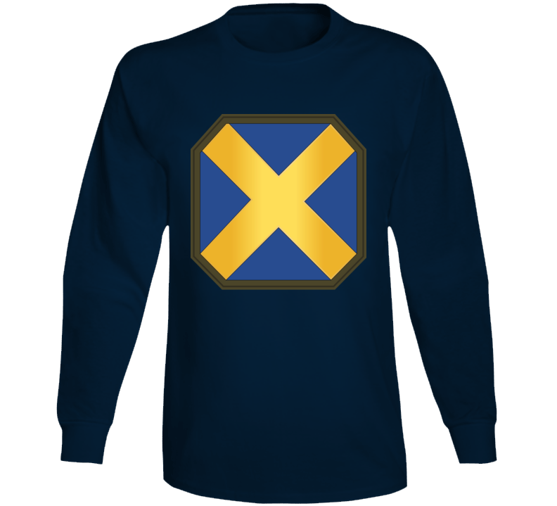 Army - 14th Infantry Division - Phantom - Wwii Wo Txt Long Sleeve