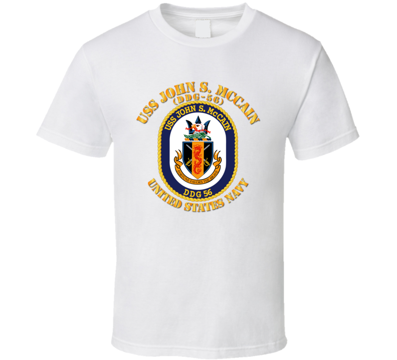 Navy - USS John S. McCain (DDG-56) T Shirt