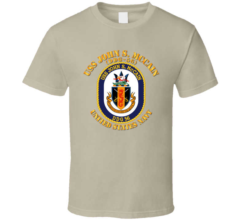 Navy - USS John S. McCain (DDG-56) T Shirt