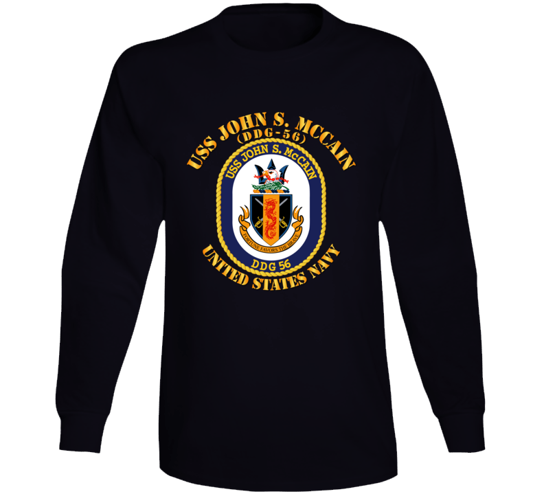 Navy - USS John S. McCain (DDG-56) Long Sleeve
