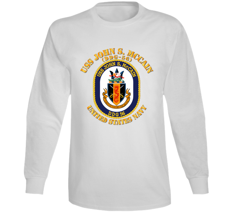 Navy - USS John S. McCain (DDG-56) Long Sleeve