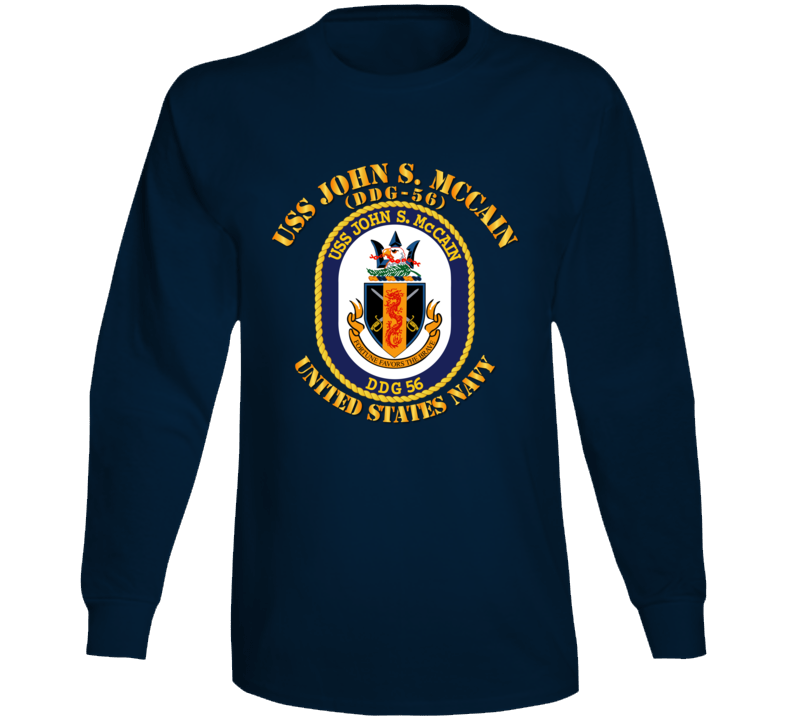 Navy - USS John S. McCain (DDG-56) Long Sleeve
