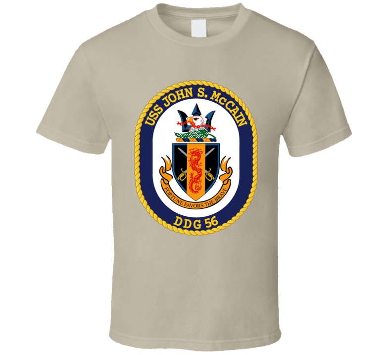 Navy - USS John S. McCain (DDG-56) wo Txt T Shirt