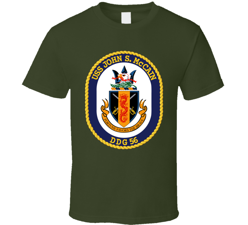 Navy - USS John S. McCain (DDG-56) wo Txt T Shirt
