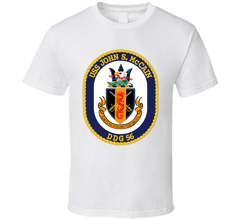 Navy - USS John S. McCain (DDG-56) wo Txt T Shirt