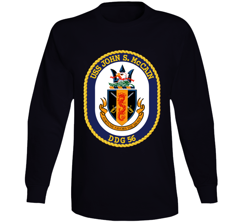 Navy - USS John S. McCain (DDG-56) wo Txt Long Sleeve