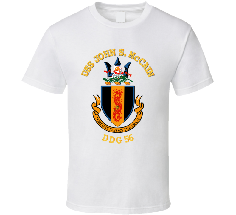 Navy - USS John S. McCain (DDG-56) wo BakGrd T Shirt