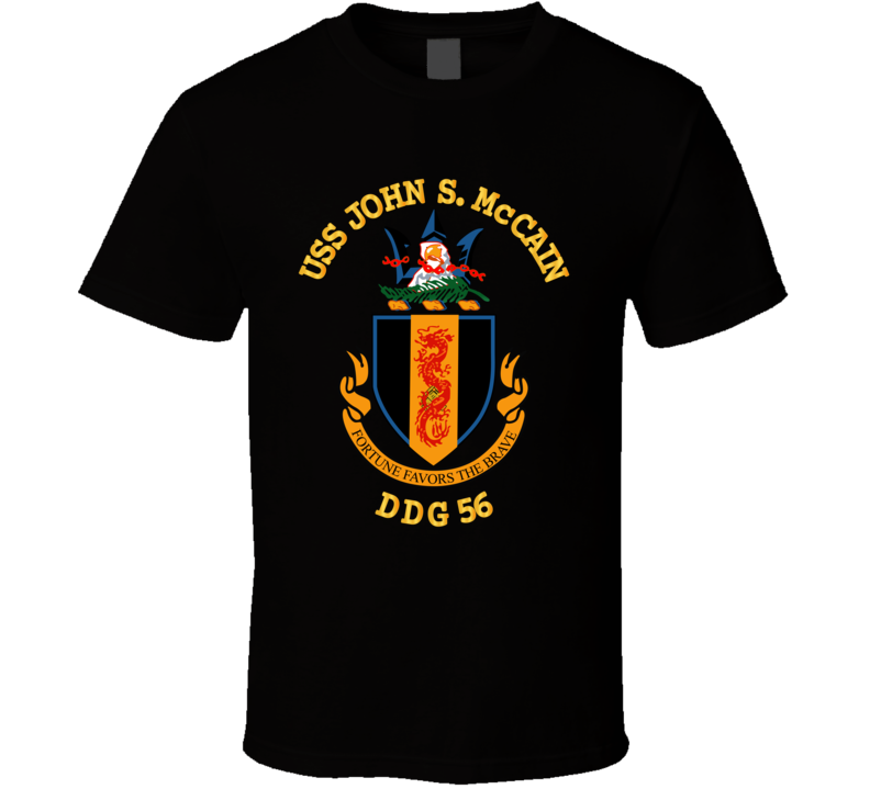 Navy - USS John S. McCain (DDG-56) wo BakGrd T Shirt