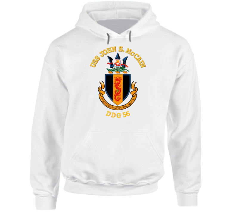 Navy - USS John S. McCain (DDG-56) wo BakGrd Hoodie