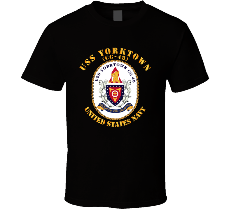 Navy - Uss Yorktown (cg-48) T Shirt