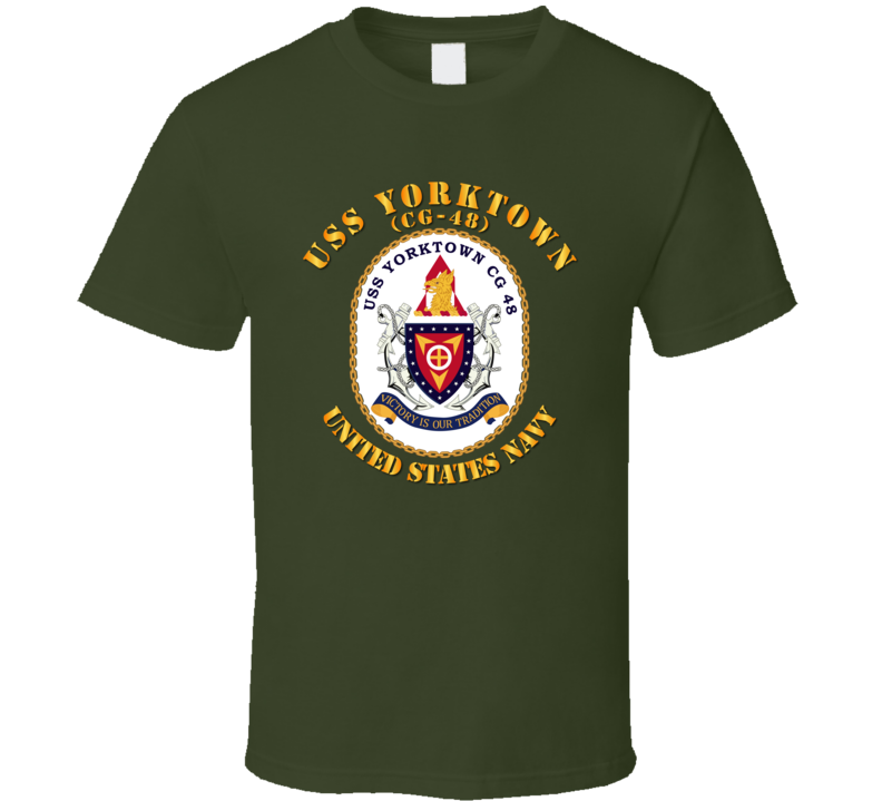 Navy - Uss Yorktown (cg-48) T Shirt