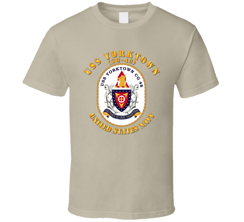 Navy - Uss Yorktown (cg-48) T Shirt