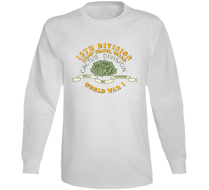 Army - 18th Division - Wwi Long Sleeve