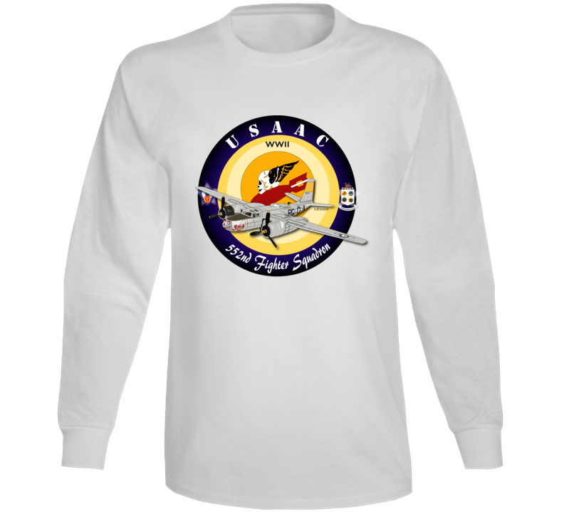 Aac - 552nd Fighter-bomber Squadron Wwii Long Sleeve